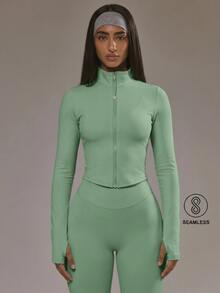 Musera Sport Women Sports Jackets - Olive Green - View 6