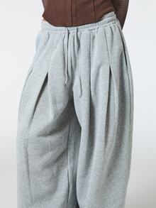 COUREZ Women Sweatpants - Light Grey - View 5