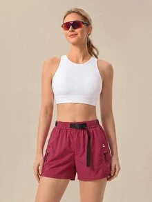 OutZeal Women Outdoor Shorts Hiking Camping Water-Resistant Adjustable Waist With Pockets - Hot Pink - View 10