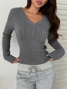 DAZY Women Sweaters - Grey - View 4