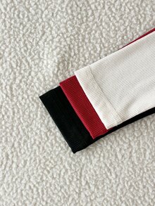 女童高領針織內搭上衣，高領設計能有效保護女孩頸部免受冷風侵襲，為整體造型增添優雅感。簡約經典設計，適合多種層次穿搭與外套組合，完美適配日常休閒、戶外出遊、戶外活動及秋冬季節 - 彩色 - 查看 7