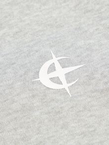 SHEIN 兒童青少年男童 2 件組新款休閒時尚極簡星星圖案運動風灰色連帽衛衣與喇叭褲套裝，適合秋冬、學校、家庭聚會、開學季、生日派對、拍照、度假、假日，運動舒適 - 灰色 - 查看 5