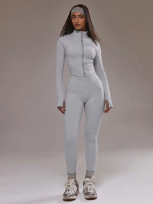 Musera Sport Women Sports Jackets - Light Grey - View 5
