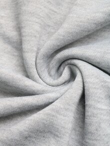 Balvessa Sweatshirt Hoodie Kasual Elegan Wanita untuk Musim Gugur dan Musim Dingin, Atasan Lengan Panjang Patchwork Bergaris Hitam, Serbaguna untuk Perjalanan Sehari-hari, Pakaian Natal & Tahun Baru - Grey - View 8