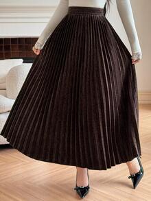 DAZY Women Skirts - Coffee Brown - View 6