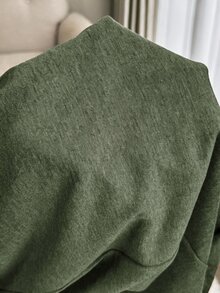 Slowluna Maternity Front Button Long Sleeve Top And Loose Pants 2 Pieces Set Fall - Army Green - View 5
