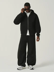 STYNVO Men Hoodie Co-ords - Svart - Visa 4