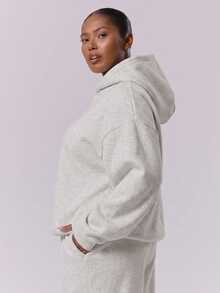 MUSERA Plus Size Sweatshirts/ Spring Summer Vacation Casual Holiday - Grey - View 3