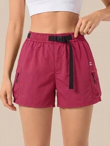 OutZeal Women Outdoor Shorts Hiking Camping Water-Resistant Adjustable Waist With Pockets - Hot Pink - View 8