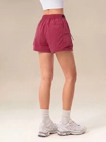 OutZeal Women Outdoor Shorts Hiking Camping Water-Resistant Adjustable Waist With Pockets - Hot Pink - View 7