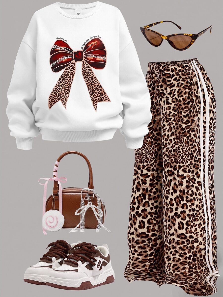 Girlism Tween Girls Hoodie & Sweatshirt Co-Ords - White - View 1