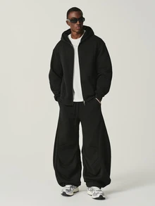 STYNVO Men Hoodie Co-ords - Svart - Visa 3