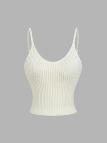FavEase 2PCS Women Sweater Co-Ords - White - View 5