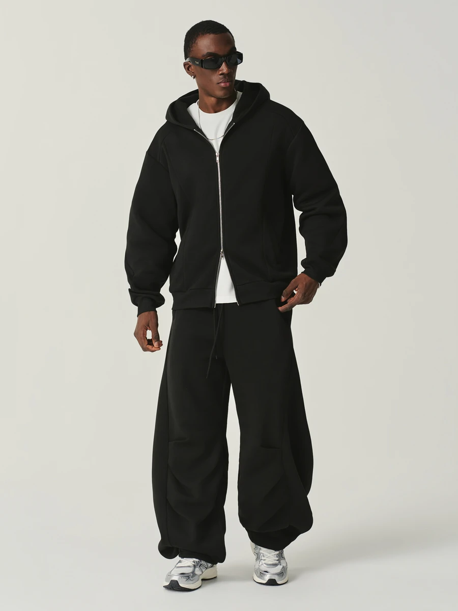STYNVO Men Hoodie Co-ords - Svart - Visa 1