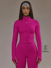 Musera Sport Women Sports Jackets - Hot Pink - View 6