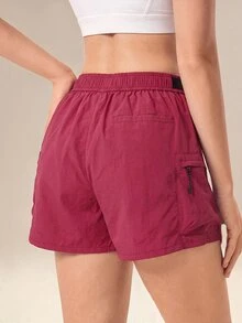 OutZeal Women Outdoor Shorts Hiking Camping Water-Resistant Adjustable Waist With Pockets - Hot Pink - View 9