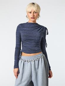 COUREZ Women Tops - Blue - View 5