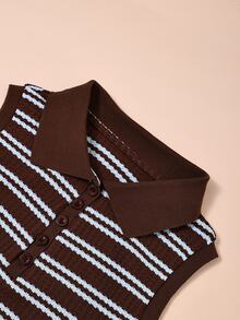 Poéselle Women Tank Tops & Camis - Brown - View 8