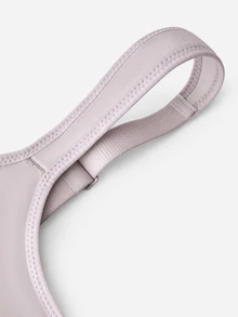 LUVLETTE Plus Woman Lingerie Full Coverage Support & Breathable Underwire Sexy Unlined  Grey Mesh No-Show Seamless Invisible Minimizer Bra - Grey - View 7