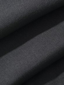 DAZY Grey High Waist Tie Pleated Loose Wide Leg Casual Versatile Commute Long Pants For Women Daily Wear - Grey - View 9