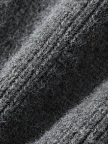Dazy-Less Conjunto de 2 piezas de suéter para mujer - Gris - Ver 6