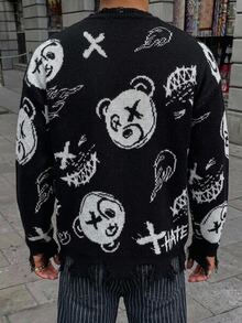 NEOSTRIT 男士毛衣 - 黑色 - 查看 2