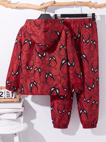SHEIN 2件組兒童小男孩學校花園海灘生日秋季冬季 - 彩色 - 查看 2