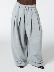 COUREZ Women Sweatpants - Light Grey - View 1