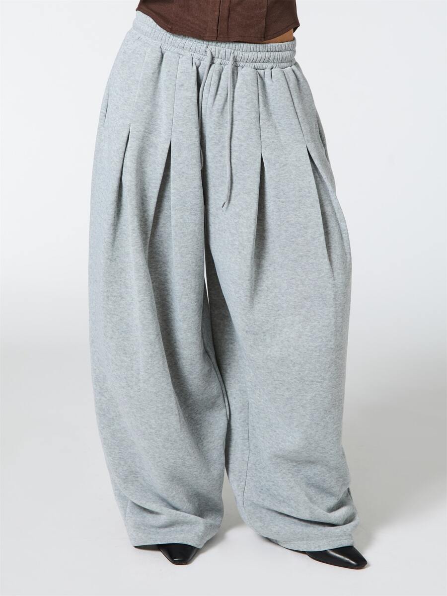 COUREZ Women Sweatpants - Light Grey - View 1
