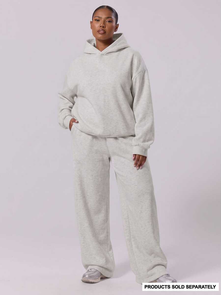 MUSERA Pantalones de chándal talla grande - Gris - Ver 1