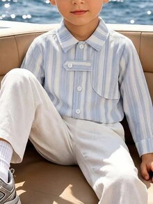 Blue and White