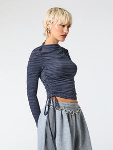 COUREZ Women Tops - Blue - View 4