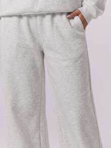 MUSERA Pantalones de chándal talla grande - Gris - Ver 5