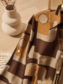 Rusticease Women Short Dresses Casual Dresses For Woman - Brown - View 5