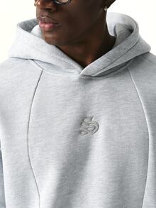 STYNVO Men's Solid Color Casual Everyday Hoodie - Grey - View 5