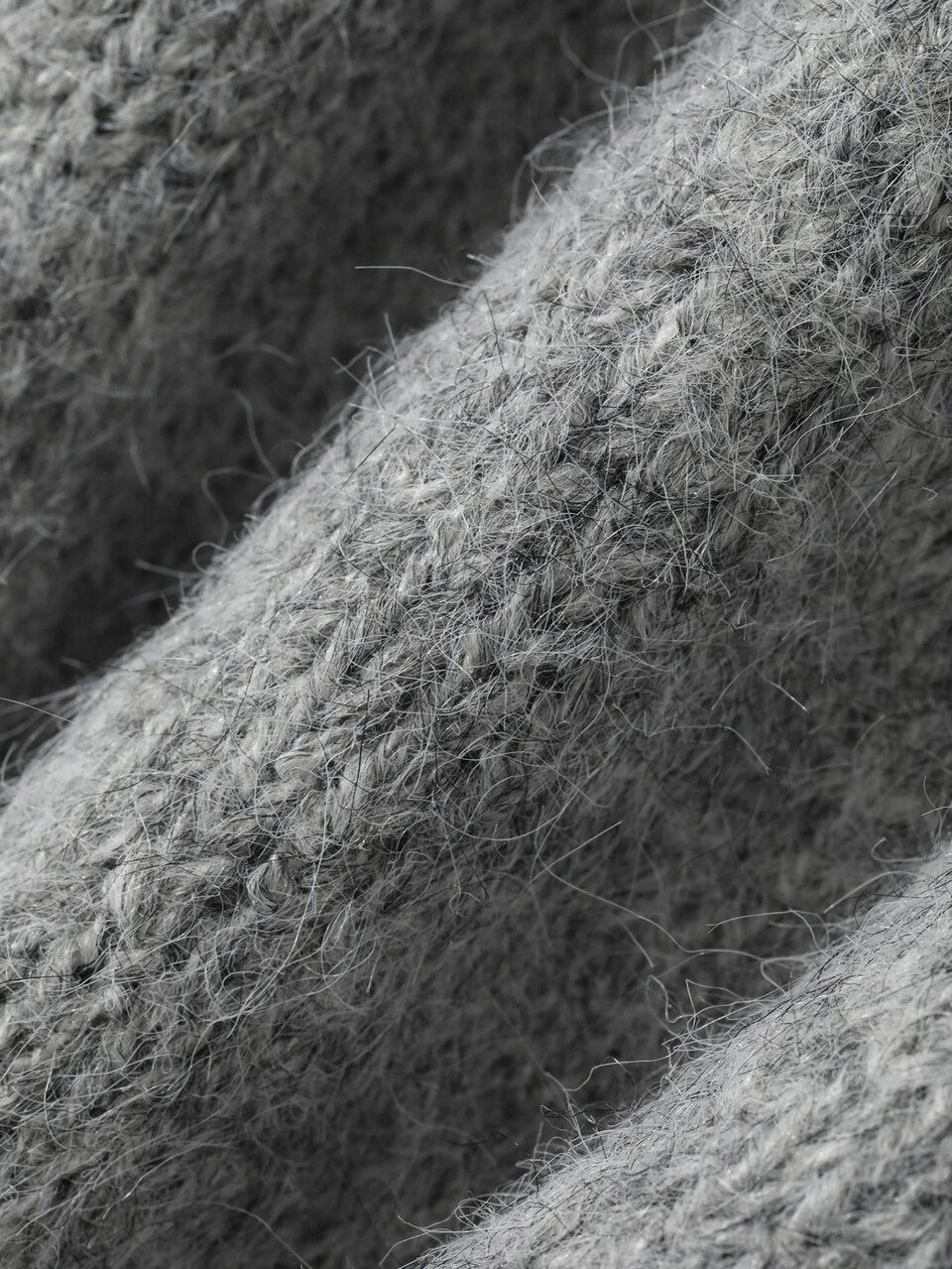 Women's V-Neck Grey Lace Patchwork Bow Versatile Knit Vest