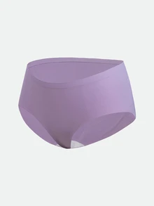 SHAPORA [Random Color] Women's Best-Selling Minimalist Solid Color Fashionable Comfortable High Cost-Performance High Quality Portable Triangle Panties - Multicolor - View 7