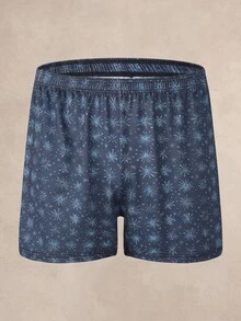 EverLounge Men's Snowflake Pattern Alro Pants (4pcs Set) - Multicolor - View 4