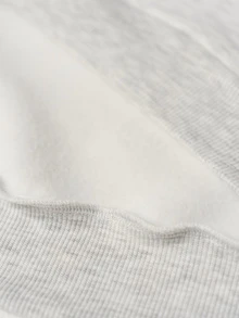 STYNVO Men's Patchwork Embroidered Pocket Long Sleeve Hoodie - White - View 6