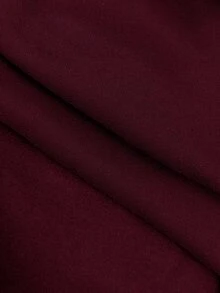 MUSERA ESSENTIALS Oversized Wide Leg Drawstring Joggers Casual Everyday Relaxed Basic Sweat Holiday Summer - Burgundy - View 8