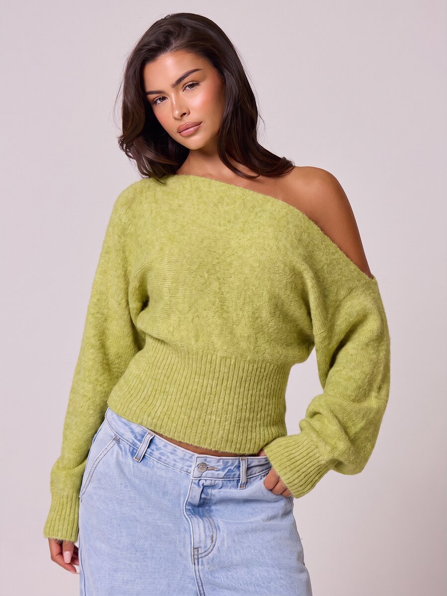 MUSERA Women Sweaters - Mint Green - View 1
