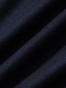 DAZY Women's Solid Color Fitted Versatile Daily Long Sleeve T-Shirt - Navy Blue - View 12