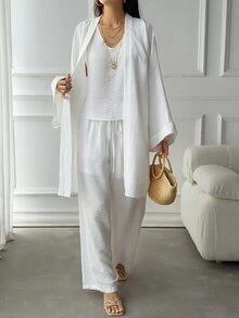 DAZY Women Two-Piece Outfits - White - View 6