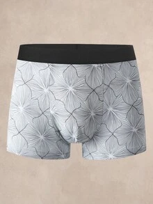 EverLounge Men's Floral Print Boxer Briefs (3pcs Set) - Multicolor - View 8