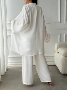 DAZY Women Two-Piece Outfits - White - View 2