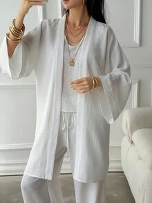 DAZY Women Two-Piece Outfits - White - View 3
