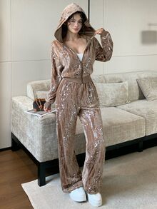 DAZY Women Two-Piece Outfits - Apricot - View 6