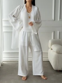 DAZY Women Two-Piece Outfits - White - View 4