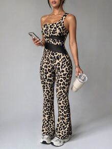 SHEIN Velisys Women Sports Jumpsuits - Multicolor - View 7