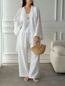 DAZY Women Two-Piece Outfits - White - View 8